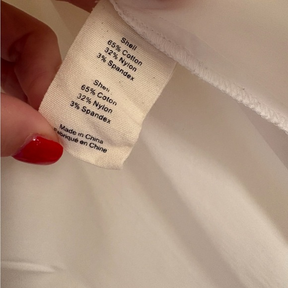 L’AGENCE Naomi Classic Button Down Shirt White Preppy Quiet Luxury Old Money - Picture 10 of 16